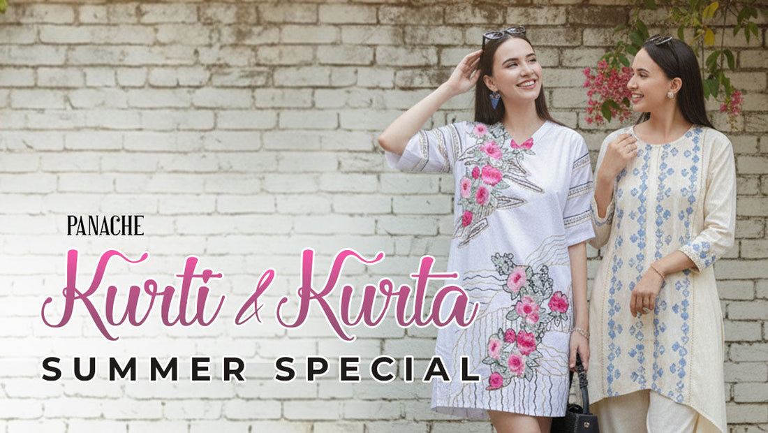 two girls in Kurti-kurta set enjoying summer outfits 